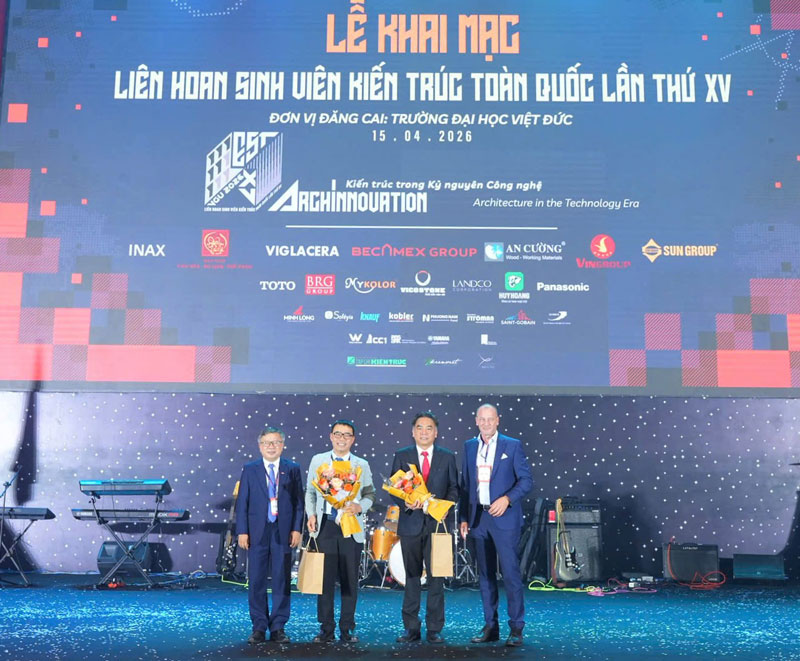 Khai mạc Festival Sinh viên Kiến trúc toàn quốc lần thứ XV: Thúc đẩy đào tạo kiến trúc trong kỷ nguyên công nghệ