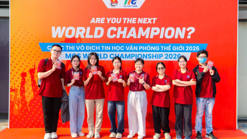 Sinh viên Trường ĐH Nguyễn Tất Thành vào chung kết Quốc gia MOSWC 2026