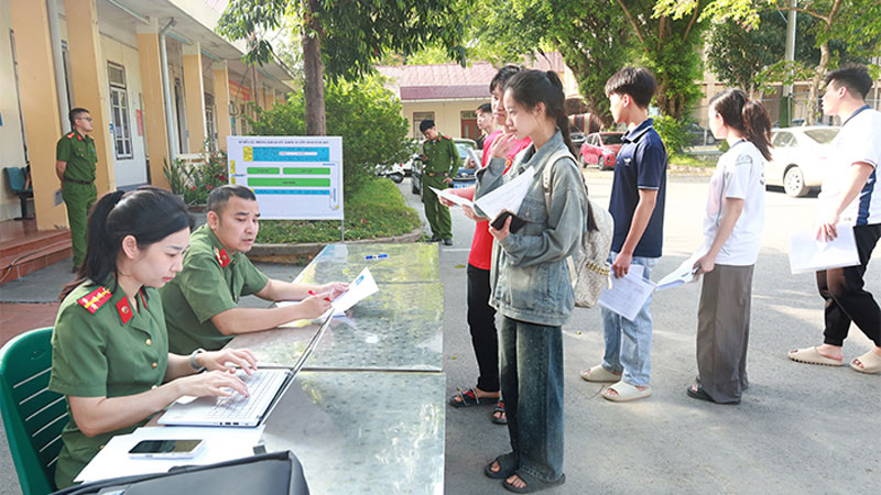 Bộ Công an công bố đề minh họa kỳ thi đánh giá tuyển sinh năm 2026