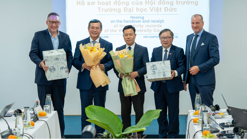 Thứ trưởng Bộ GĐ - ĐT Lê Quân làm Chủ tịch Hội đồng Trường Đại học Việt Đức