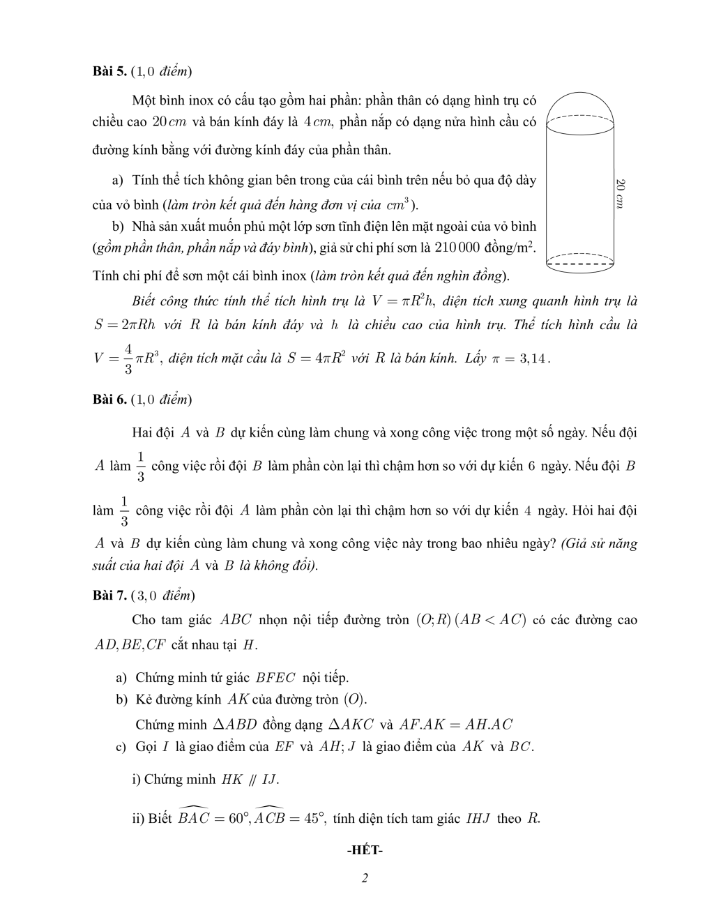 Sở GD - ĐT TP.HCM công bố đáp án chính thức kỳ thi tuyển sinh lớp 10 năm 2026