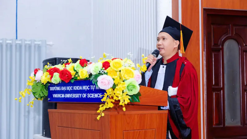 Tân tiến sĩ đầu tiên ngành Địa chất học của Trường ĐH Khoa học tự nhiên: Động lực ban đầu không phải là học vị, mà là niềm đam mê khám phá