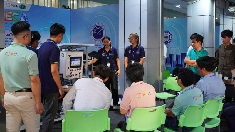 Giải pháp xử lý nước nuôi tôm đưa sinh viên Đại học Trà Vinh vào Top 3 toàn quốc