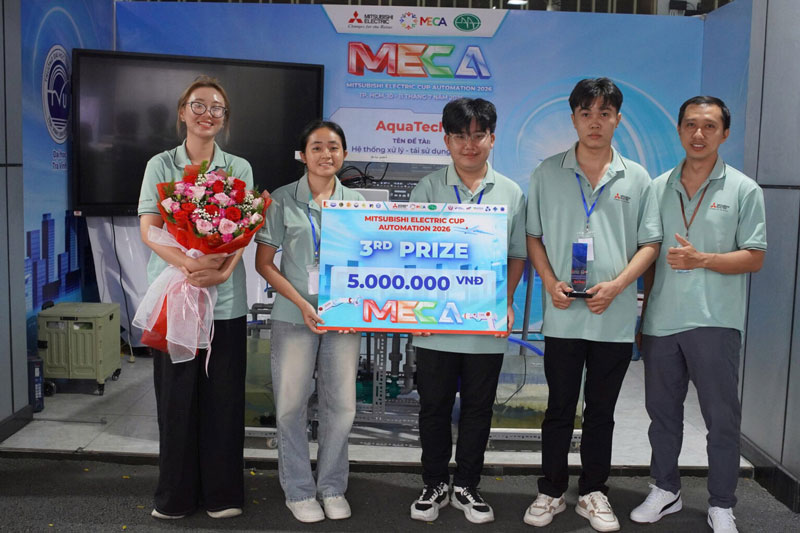 Giải pháp xử lý nước nuôi tôm đưa sinh viên Đại học Trà Vinh vào Top 3 toàn quốc