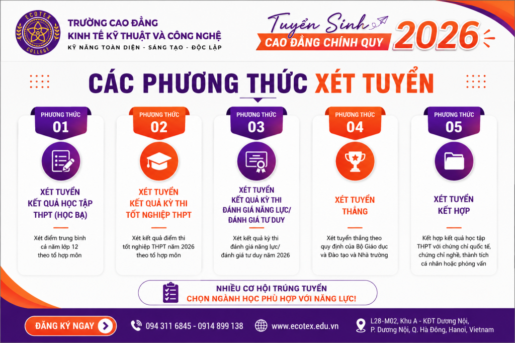 Trường Cao đẳng Kinh tế Kỹ thuật và Công nghệ