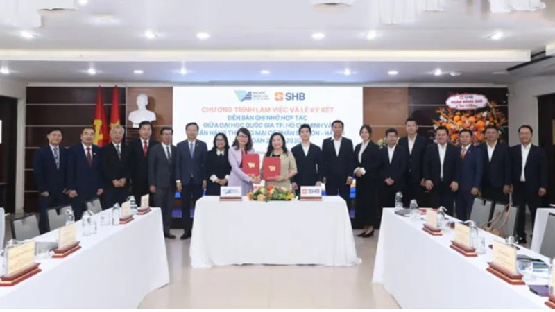ĐHQG-HCM và SHB thúc đẩy hợp tác đại học - doanh nghiệp gắn với các bài toán thực tiễn