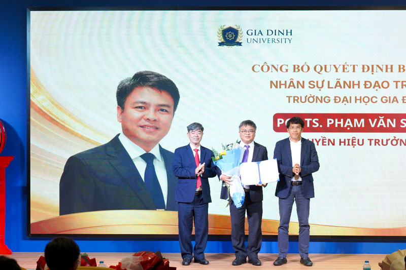 Trường Đại học Gia Định có Quyền Hiệu trưởng mới